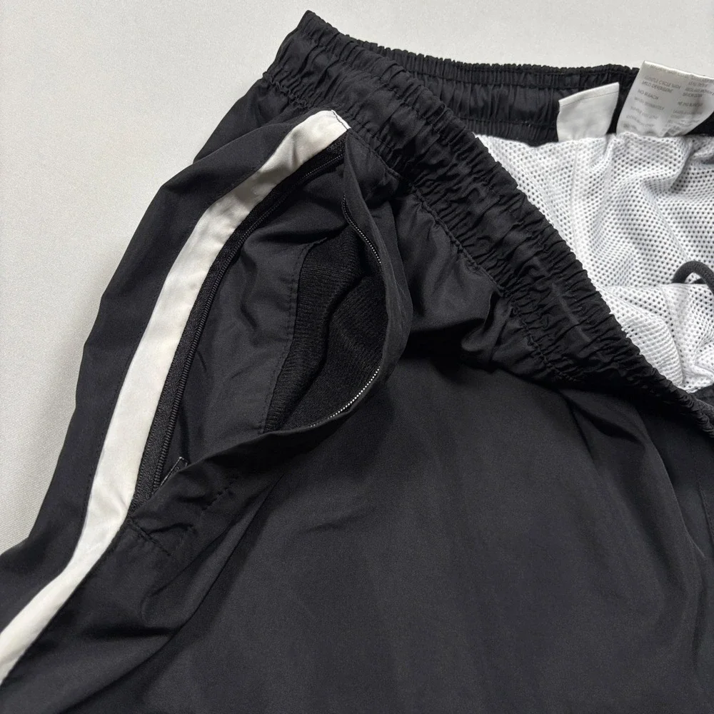 Vintage CCM Track Pants Mens XL Black Mesh Lined  Windbreaker Warm ups Korea